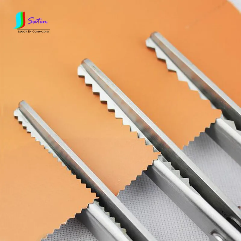 Leather,Fabric Edge Serrated/wave Shape Cut Tool Scissor,DIY Tool
