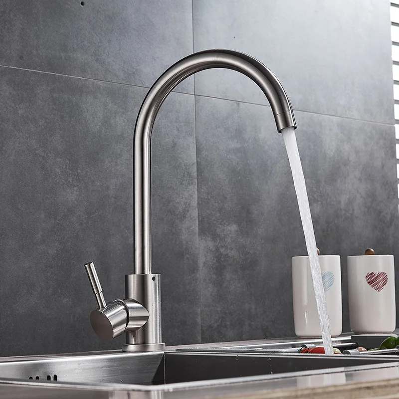 ULGKSD-Kitchen-Faucet-Black-Swivel-Spout-360-Degree-Rotation-Kitchen-Sink-Faucet-Hot-and-Cold-Single (1)