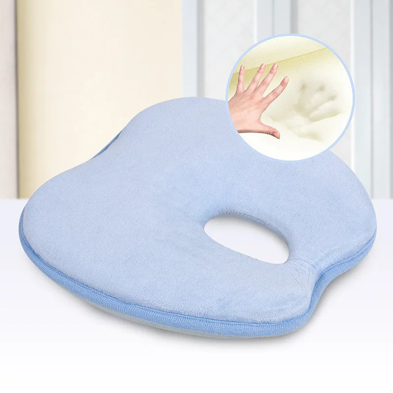Lovely Newborn Toddler Safe Anti Roll Baby Infant Pillow Sleep Head