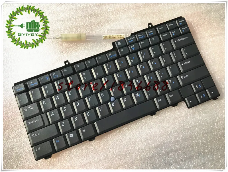 Dell Latitude Keyboard D620 D630 D820 D830 0DR160 CA87 CAM7-US 0UC172  1