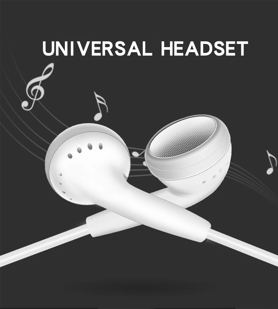 3.5mm In-Ear Stereo Earbuds MP3 Earphones For Common Headphone Sports Earphone Running Headset For Universal Smart Phone (2)
