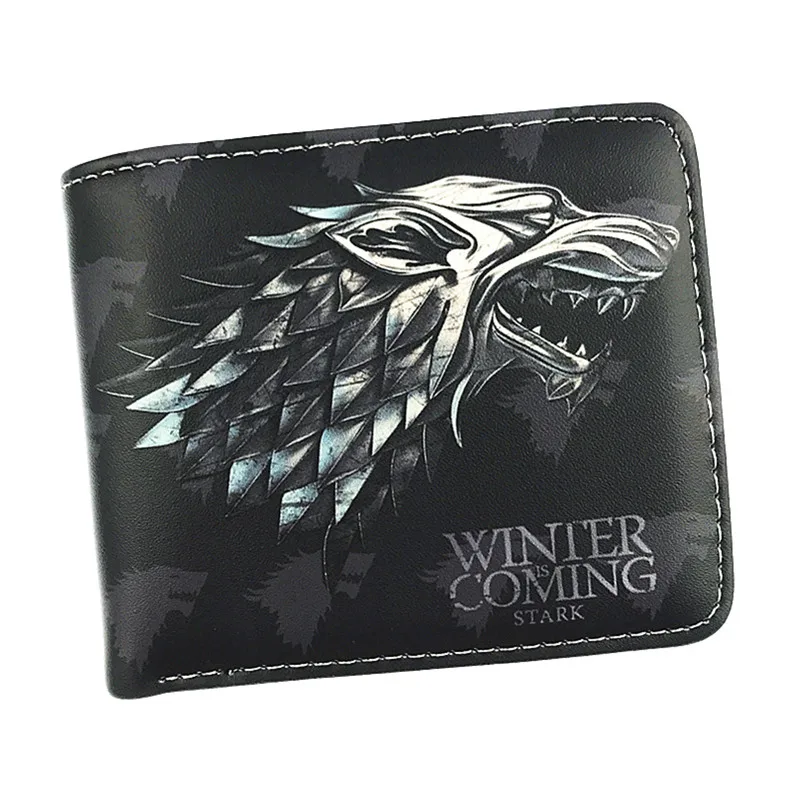 Free Shipping Game of Thrones Wallet House Stark/House Targaryen/House Lannister Nine Style Short Purse With Coin Pocket Wallets