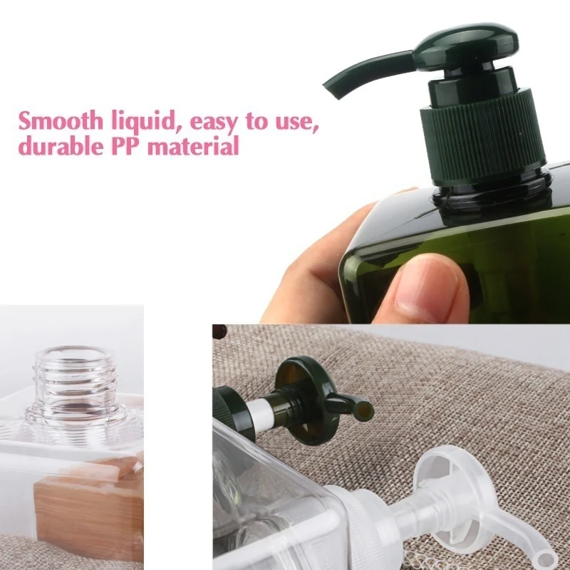 150ML/250ML Pump Bottle Makeup Shampoo Soap Shower Gel Travel Pump Dispenser Container Bottles