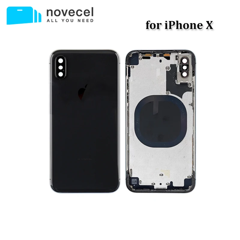 

Rear Housing for iPhone X -Black/White