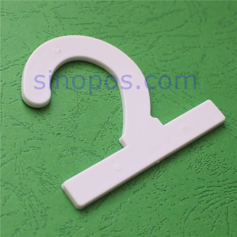 Sample Header Card Hooks Large Heavy Duty, plastic head hangers slide