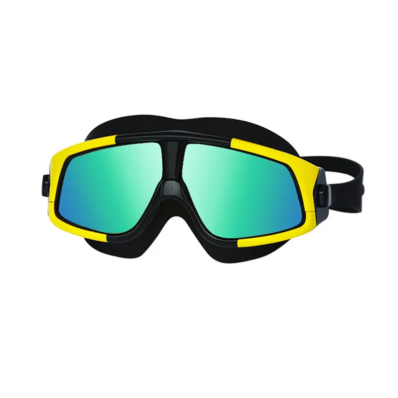 New Professional Anti-Fog UV Protection Adjustable Swimming Goggles Men Women Waterproof HD plating glasses adult Eyewear #3J10 (4)
