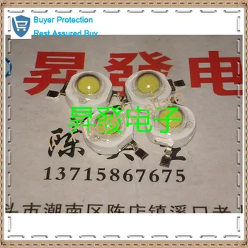 

Taiwan imported white light 3 w LED lamp bead in the new century 180-200 lm ultra thick four gold tead 45 mil