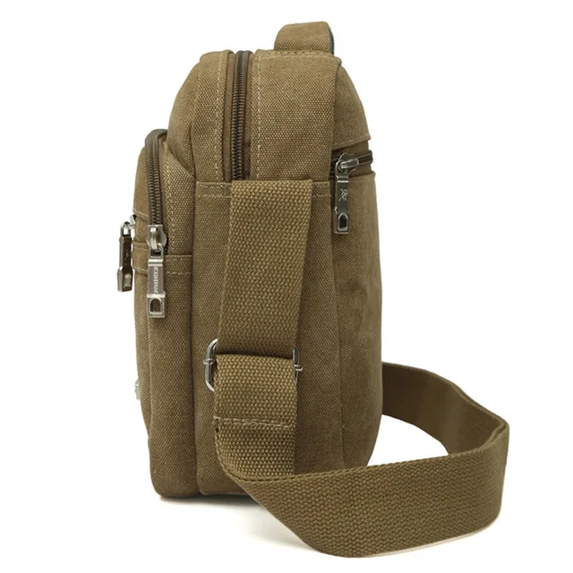Men's Fashion Travel Cool Canvas Bag Men Messenger Crossbody Bags Bolsa Feminina Shoulder Bags Casual Portable Pack