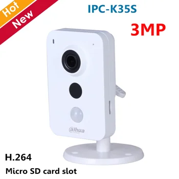 

Dahua IP Camera wifi IPC-K35S Wifi Camera K Series Dual Band 1/3 CMOS 2304x1296 support Easy4ip cloud and SD card up to 128GB