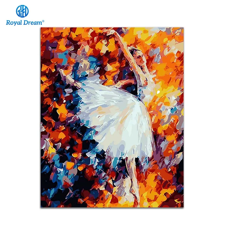 40x50cm No Frame home decor Pictures painting by numbers for adults DIY ...