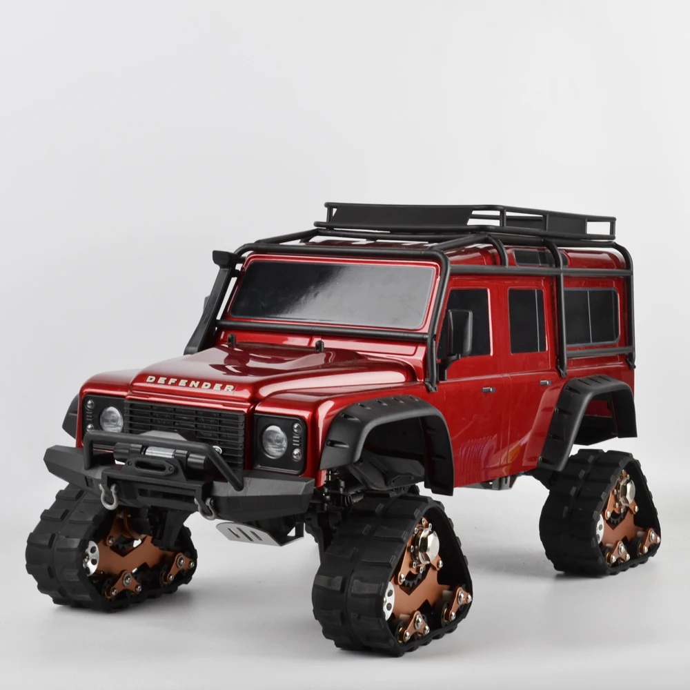 4 шт. TRX4 треки колеса преобразования снег шины для 1/10 RC Traxxas TRX-4 запчасти обновления