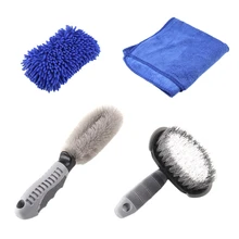 4 шт., набор для чистки автомобиля, щетка для мытья колеса, диски для мытья шин, щетка для мытья Авто, щетка для мытья автомобиля, инструменты для мытья автомобиля