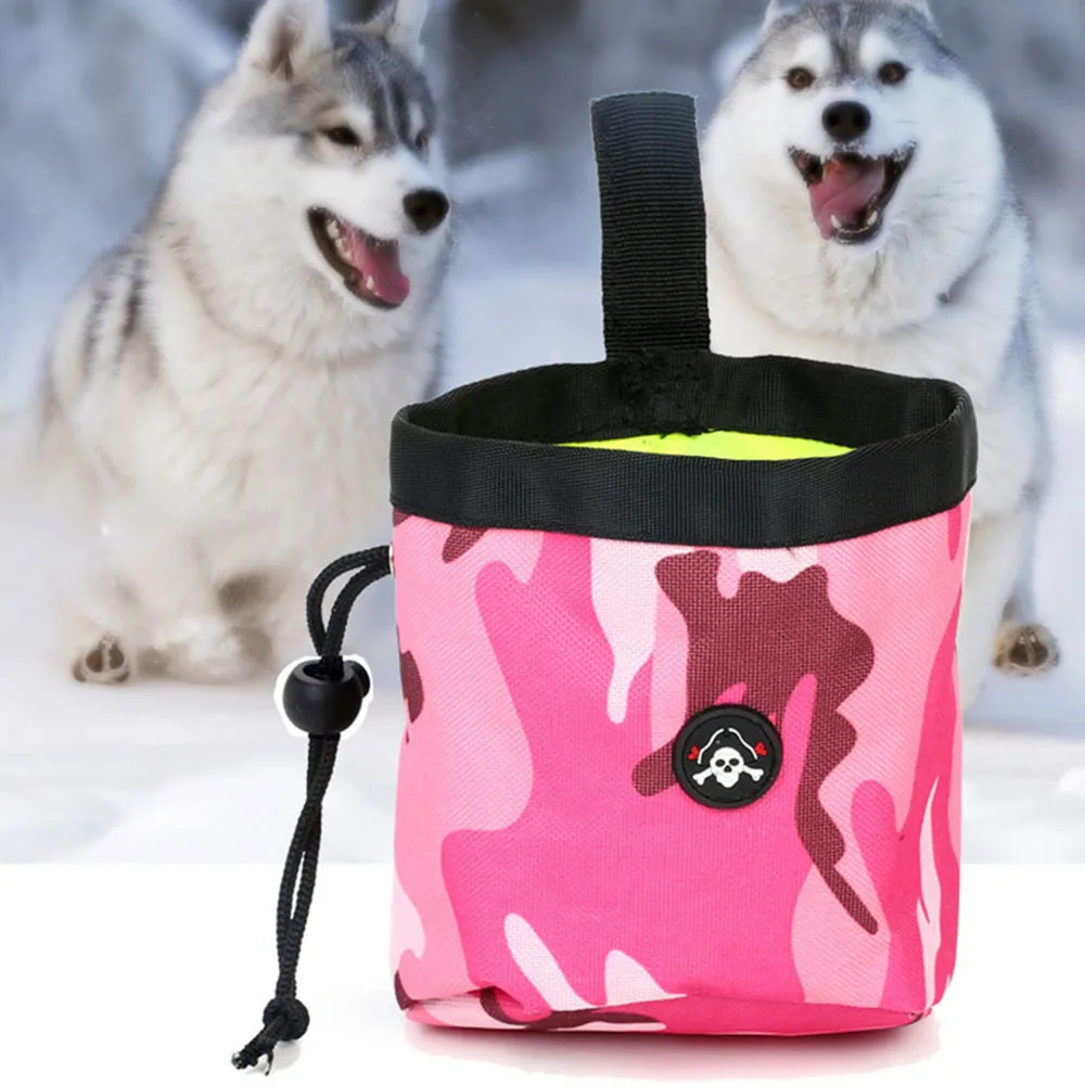Portable Detachable Dog Training Treat Bags Doggie Pet Feed Pocket