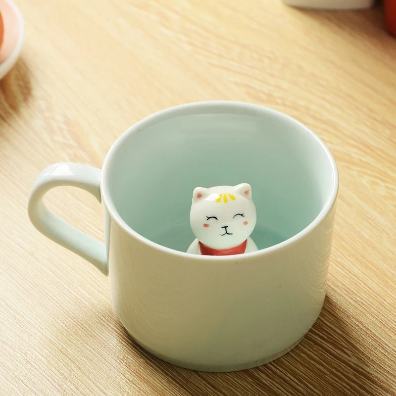 400 мл 3D кружка для утреннего кофе милый домашний декор детские подарки молочная кружка креативные подарки