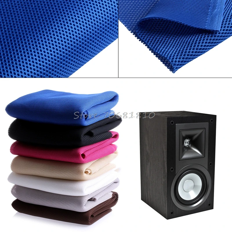 Speaker Mesh Speaker Grill Cloth Stereo Grille Fabric Dustproof Audio