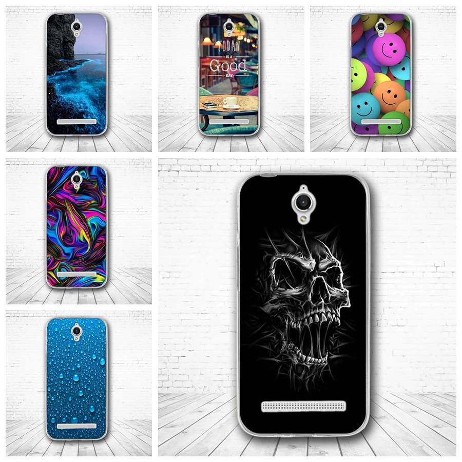 

For Asus ZenFone Go ZC451TG 4.5" Soft Silicone Case 3D Print TPU Back Cover for Asus ZenFone Go ZC451TG ZC 451 TG Capa