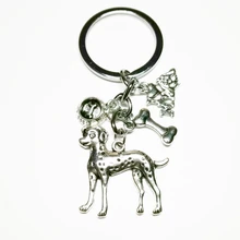 2019 1PC fashion jewelry mini keychain, dog keychain, bones, dog pot, I love my dog keychain silver Dres S elegant Diy handmade 2019 1pc fashion jewelry mini keychain spider keychain spider web keychain silver dres s elegant diy handmade