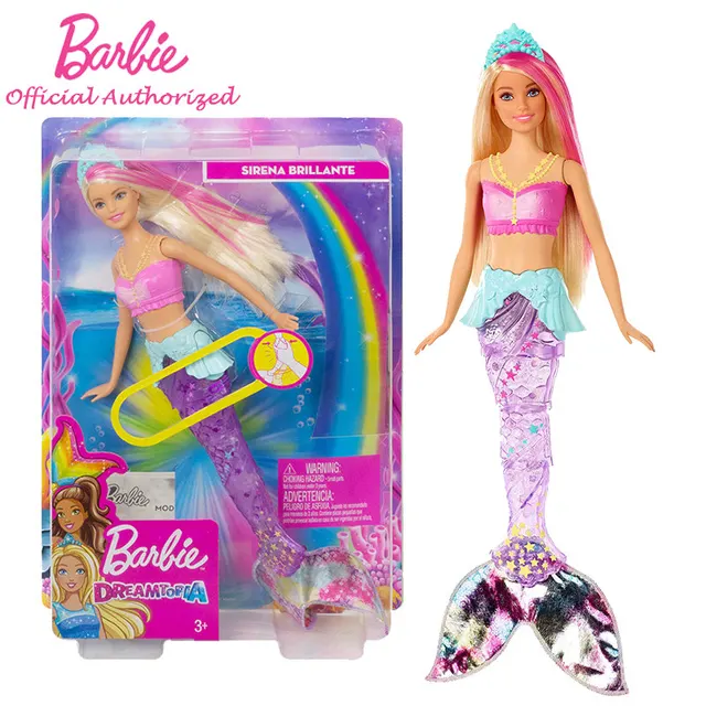 Barbie Original Brand Collection Waterproof Fish Doll Colorful Dream