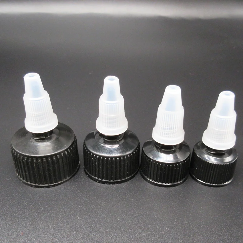 Plastic Bottle Bottle cap,18mm 20mm 24mm 28mm twist off cap for PE/PET bottle,twist cap,Hair Gel Black Cap25pcs/lot