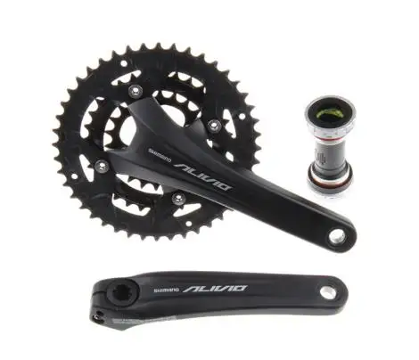Коленчатый набор shimano Alivio m4050 FC M4050 с ВВ холлоутек детали для велосипеда|alivio