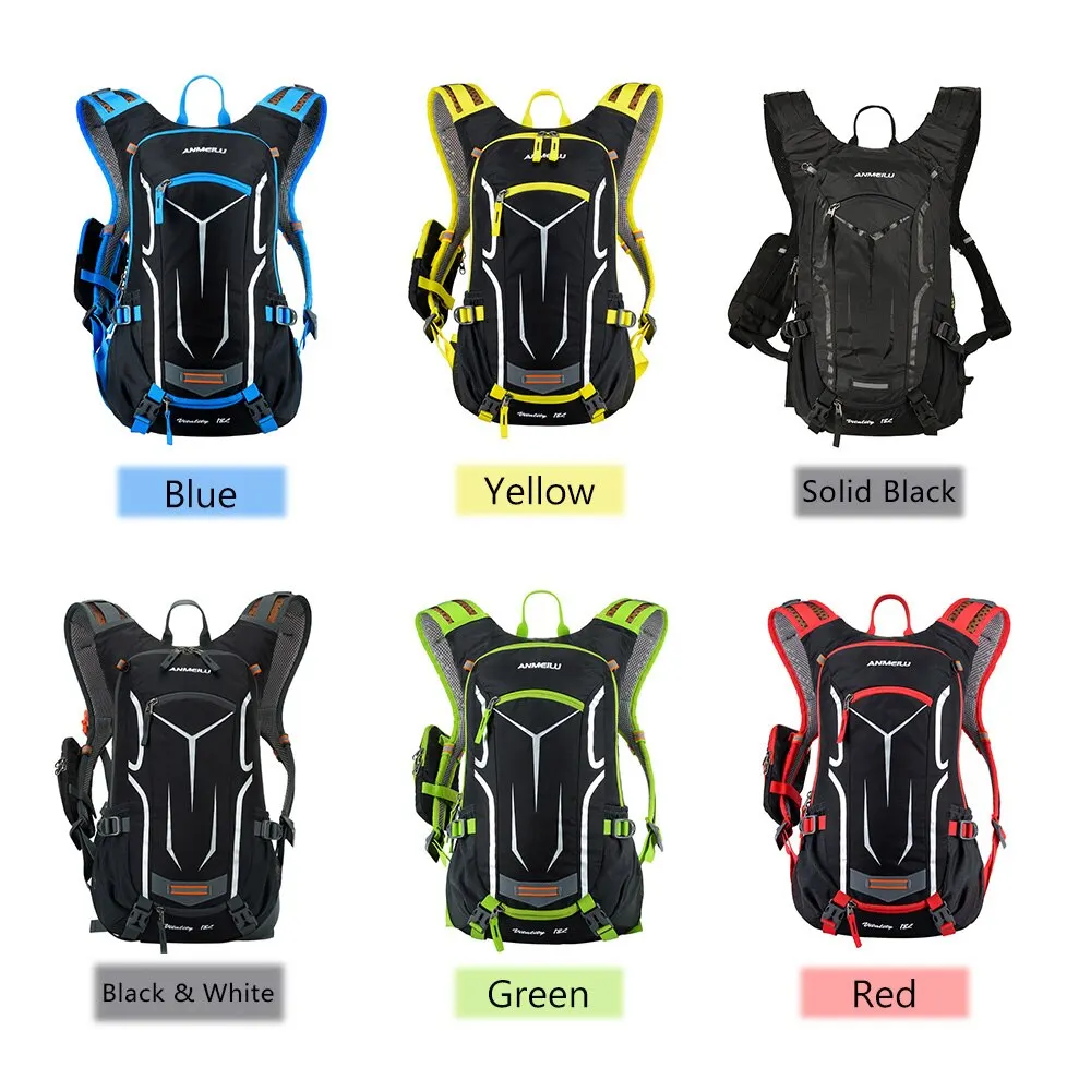 Best Ultralight MTB Bike Bag Lixada18L Water-resistant Cycling Bag For Bicycle Backpack with Rain Cover 5