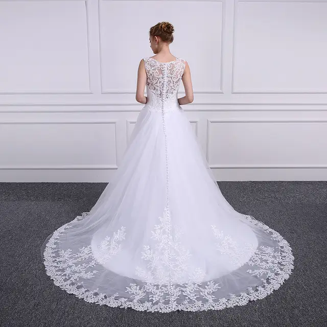 Vintage Cheap Amelia Sposa Wedding Dresses Bridal Gown Scoop