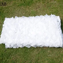 VILEAD 2 м x 8 м(6.5FT x 26FT) Белоснежка цифровая камуфляжная сеть военный армейский Камуфляжный сетчатый солнцезащитный крем для охоты кемпинга палатки