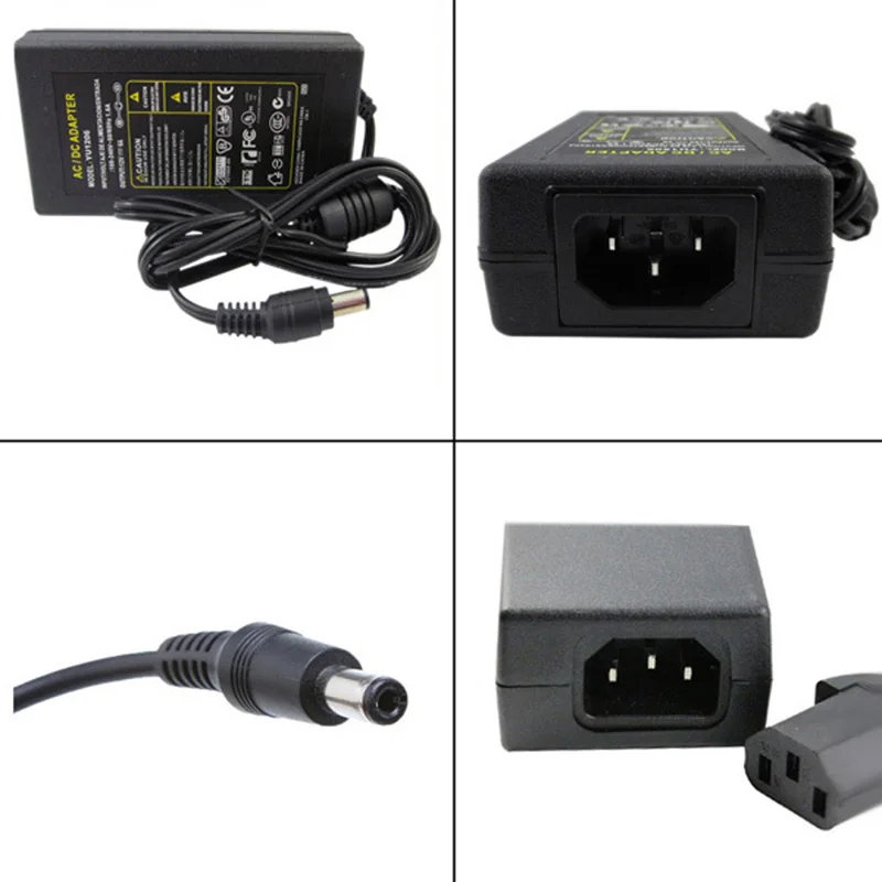 AC 110V 220V к DC 12V 1A 2A 3A 4A 5A 6A 8A трансформаторы питания адаптер конвертер зарядное