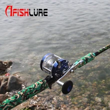 Высокая прочность все металлические троллинговая рыбалка 6+ 1 подшипник барабан Катушка морской рыбалки Катушка Baitcasting колеса