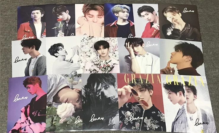 August Cai Xu Kun Photos Book China Male Singer Actor Postcard Bookmark Picture Magazine Book Set Festival Gift New