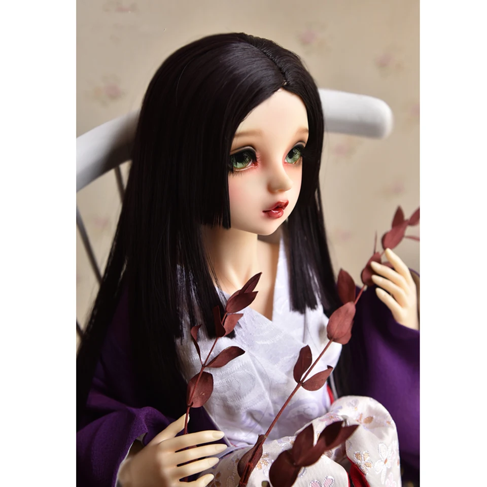 Bybrana Bjd парик Sd куклы высокотемпературные волосы для девочек Супер элегантные и