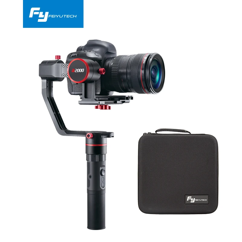 FeiyuTech FEIYU a2000 3 оси Gimbal DSLR Камера стабилизатор двойной один ручной ручка для Canon 5D SONY