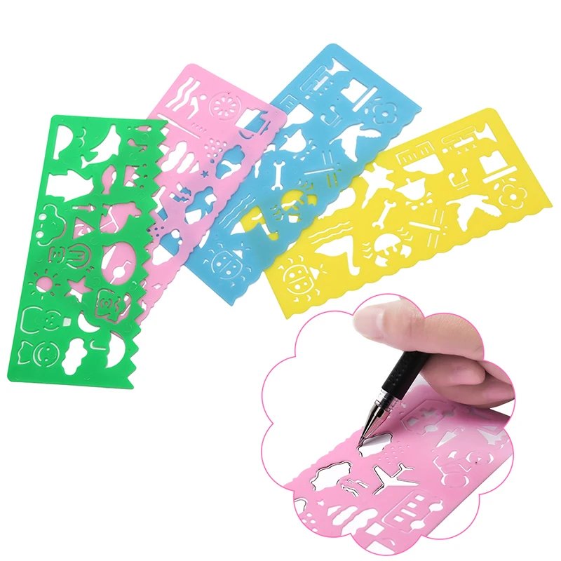 4pcs/set Magic Card Board Game Color Scratch Art Card Game Crafts Cards Drawing Board Games for Children Family Funny Board Game