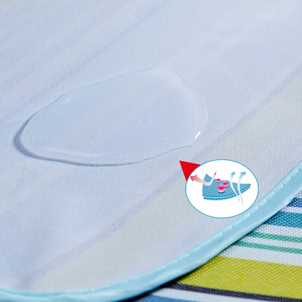 7959inch Outdoor Beach Blanket Water-Resistant Foldable Outdoor Camping Mat Multiplayer Tourist Sleeping Camping Hiking Pad Mat (8)