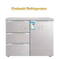 Бытовой встроенный прямой охлаждающий рефрижератор бытовой многодверный холодильник горизонтальный тип Электрический холодильник BCD-210CV