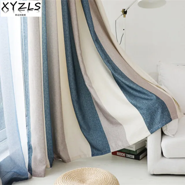 Xyzls New Euro Cortina Striped Blinds Shade Blackout Curtains Sheer Xyzls New Euro Cortina Striped Blinds Shade Blackout Curtains Sheer Tulle Curtain For Living Room Bedroom