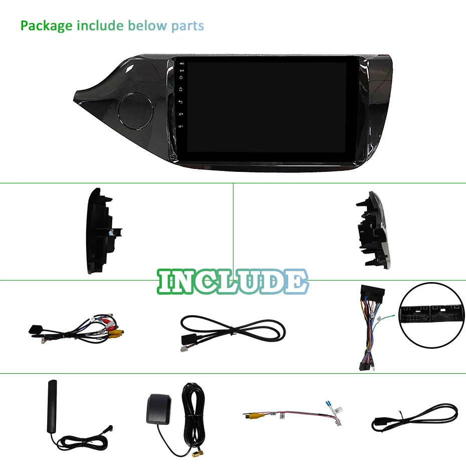 Perfect Android 9.0 DSP IPS 2.5D Screen Car GPS Radio for KIA Ceed 2013 2014 2015 Quad Core Navigation Stereo Auto 4G MODEM Slot No DVD 2