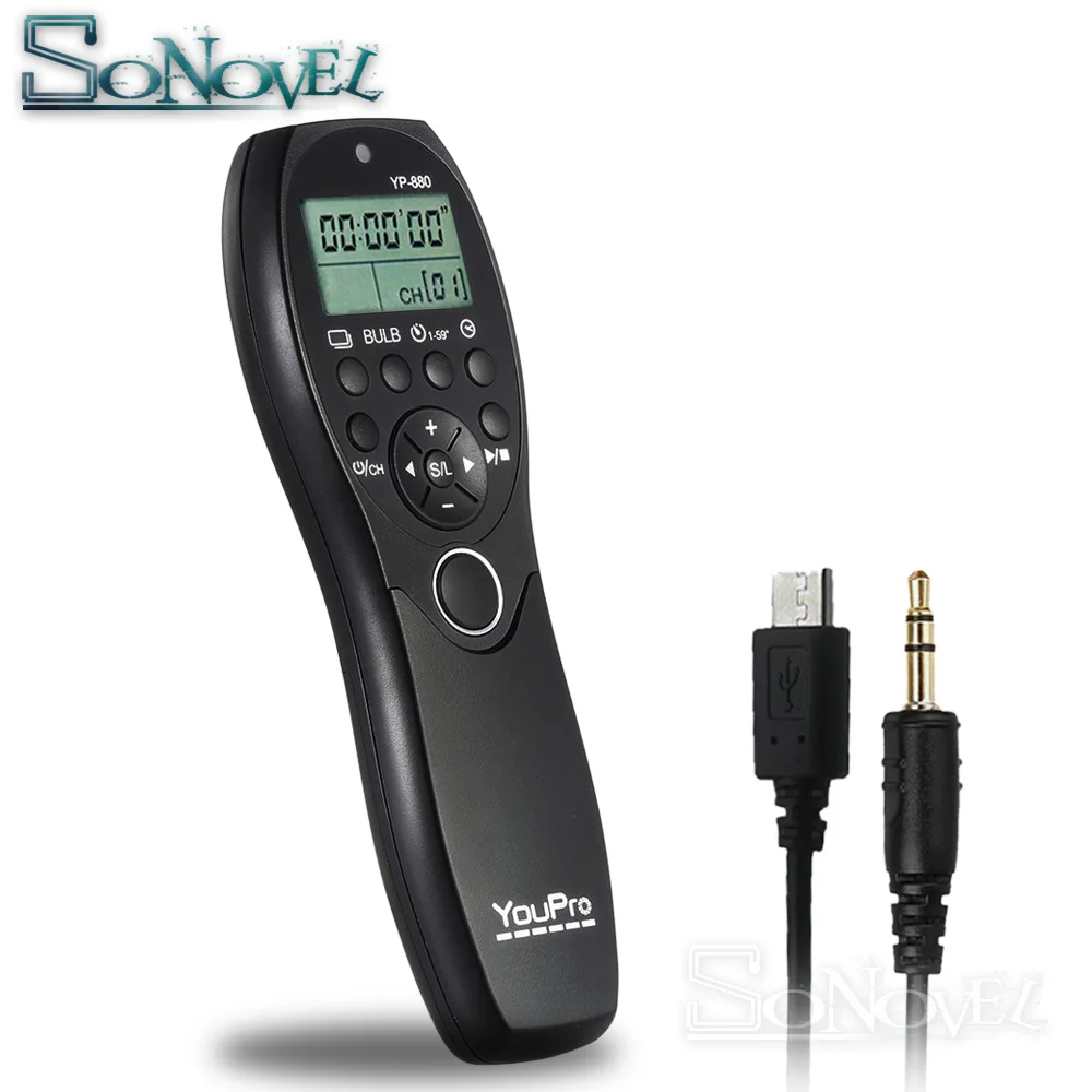 Yp-880/E2 Timer Di Controllo A Distanza Per Fuji Fujifilm Usb 2.0 X-Pro2 X-Pro1 X-T2 X-T20 X-E2 X-E2S X-E3 X-M1 X-A2 X-A3 Xq1 X100F Rr-90