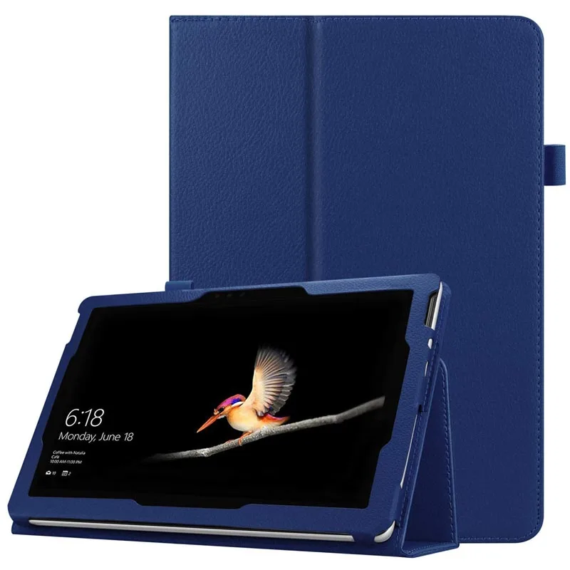 US $690.00 200Pcslot Slim Folding Stand Folio Cover Case with Pencil Holder Compatible for Microsoft Surface Go 10 Inch Tablet
