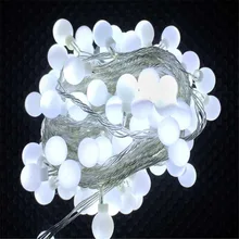 10M 50 led string fairy lights with cherry ball AC220V led Christmas lights outdoor christmas and wedding decorations garland 10M 50 led string fairy lights with cherry ball AC220V led Christmas lights outdoor christmas and wedding decorations garland