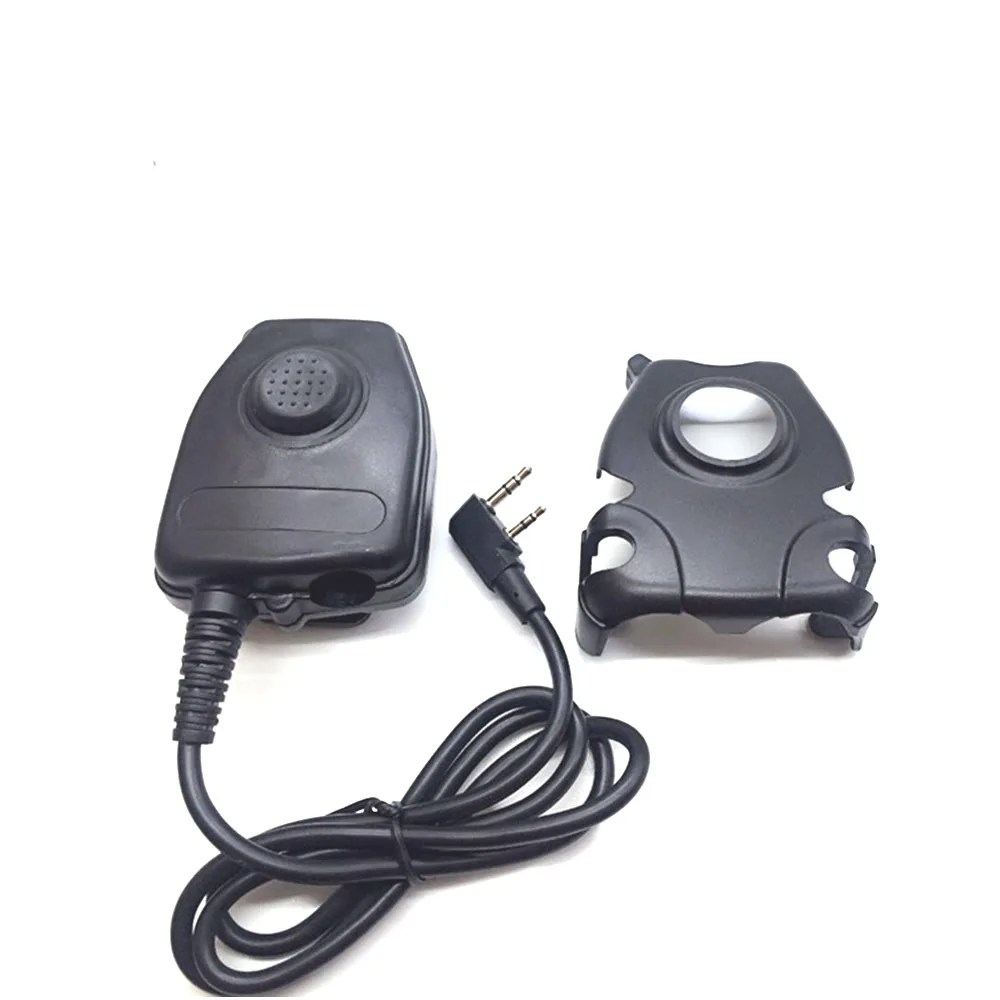 Водонепроницаемый PTT кабель oppxun для штекера KENWOOD K тактическая гарнитура Z Comtac H50 MSA