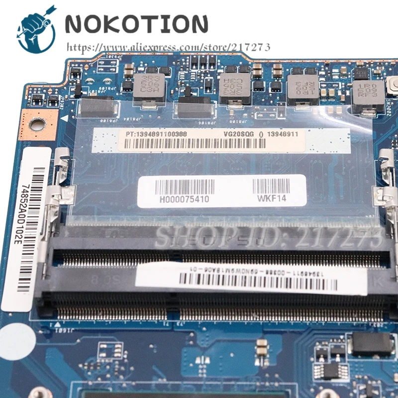 astounding  NOKOTION For TOSHIBA Satellite P50-C P55T P55T-B laptop motherboard I7-4720HQ CPU R9 M265X GPU H000