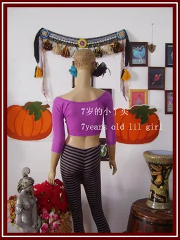 

Transparent thin belly dance Top CP15