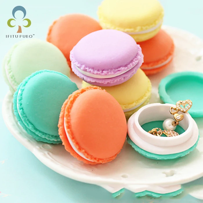 5 шт. миниатюрный органайзер для украшений конфет|macaron storage box|organizer boxstorage box |