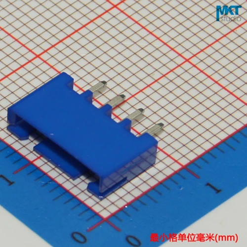 100 шт. 4P XH 2 54 мм Pitch XH2.54 прямой штырьковый мужской коробка проба для колонны