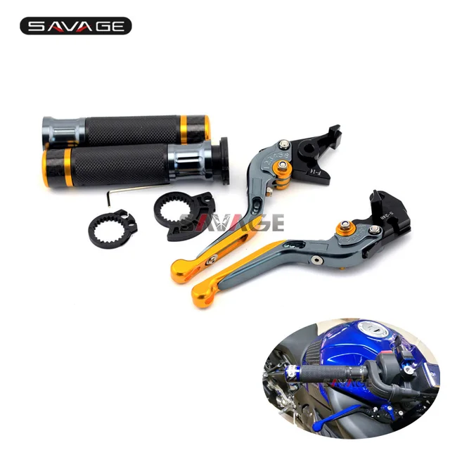 For Bajaj Pulsar 200 NS/AS/RS Brake Clutch Levers Handlebar Hand Grips