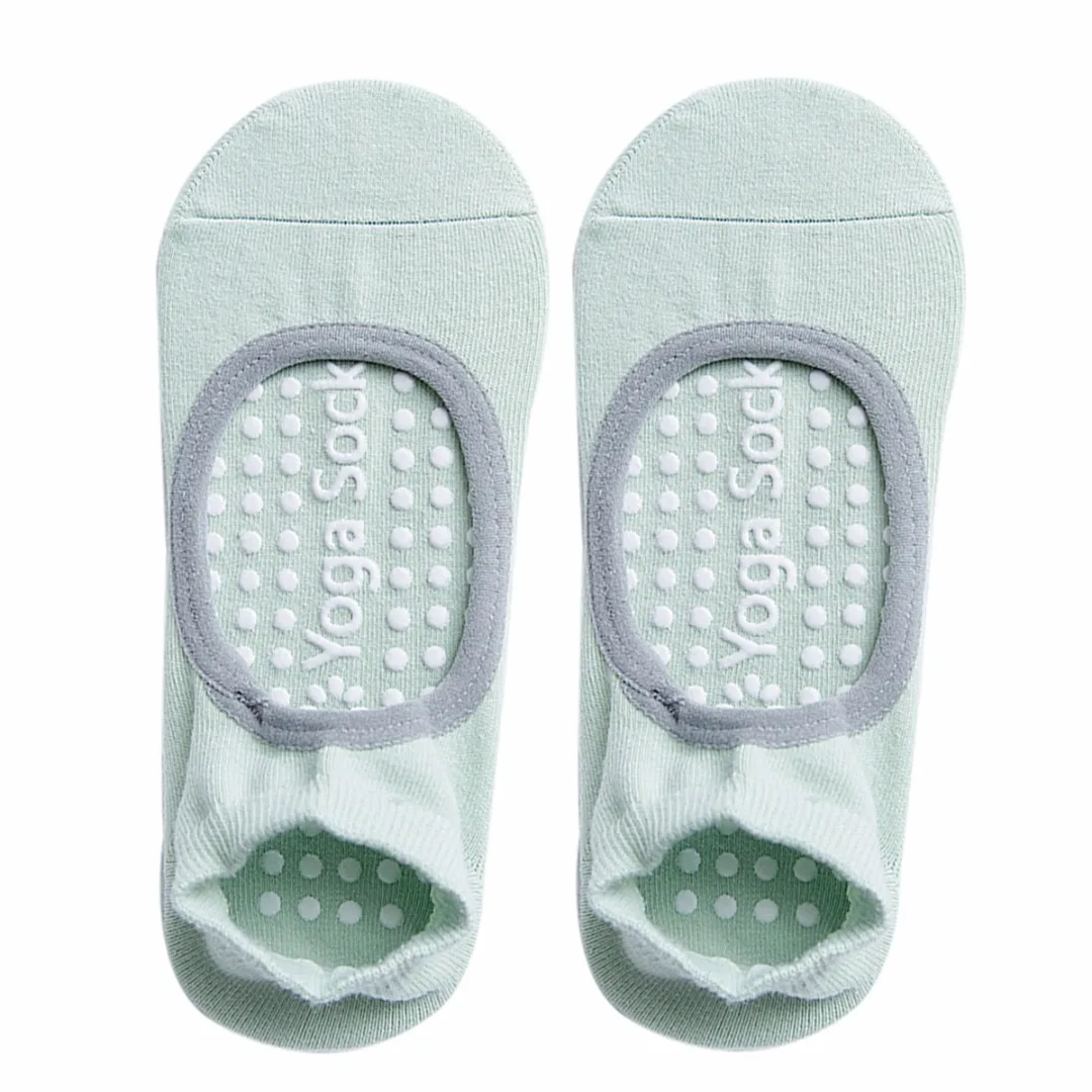 1 Pair Women Anti Slip Cotton Yoga Socks Professional Fitness Sport Pilates Socks Ballet Socks Dance Silicone Non-slip Socks