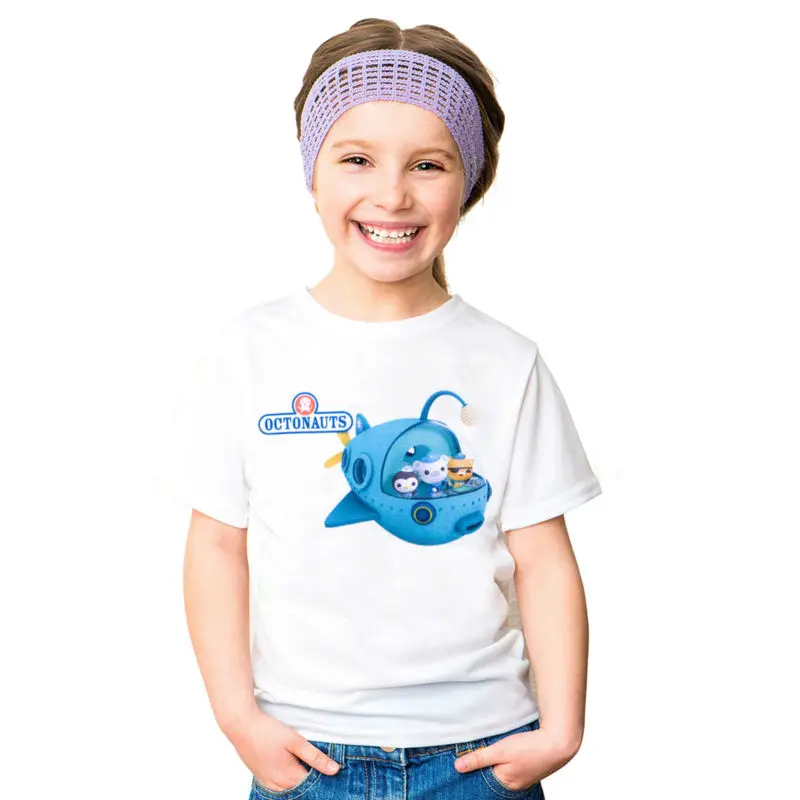 

Octonauts children t shirts boys girls t shirt summer cotton clothing Octonauts costume kids clothes tees tops 1-12Y