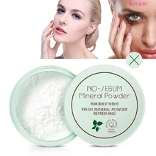 Rorec свободная фиксирующая пудра контроль масла мягкий легкий шелк консилер кожи свободный порошок полупрозрачный основа макияж порошок