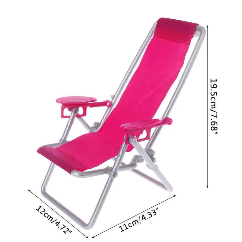 Folding Chair Doll Beach Lounger Dollhouse Furniture Cute Miniature Simulation Living Room Decoration House Game Gifts For Kids Folding Chair Doll Beach Lounger Dollhouse Furniture Cute Miniature Simulation Living Room Decoration House Game Gifts For Kids